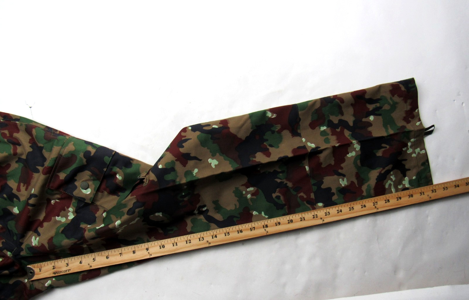 Vtg NOS New Swiss Army Alpenflage Combat Pant Camouflage Field M83 40/80 Sz S-L