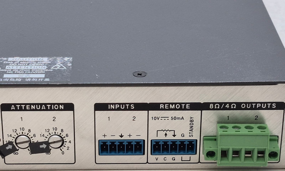 Extron XPA 1002 2-channel 200w Audio Power Amplifier