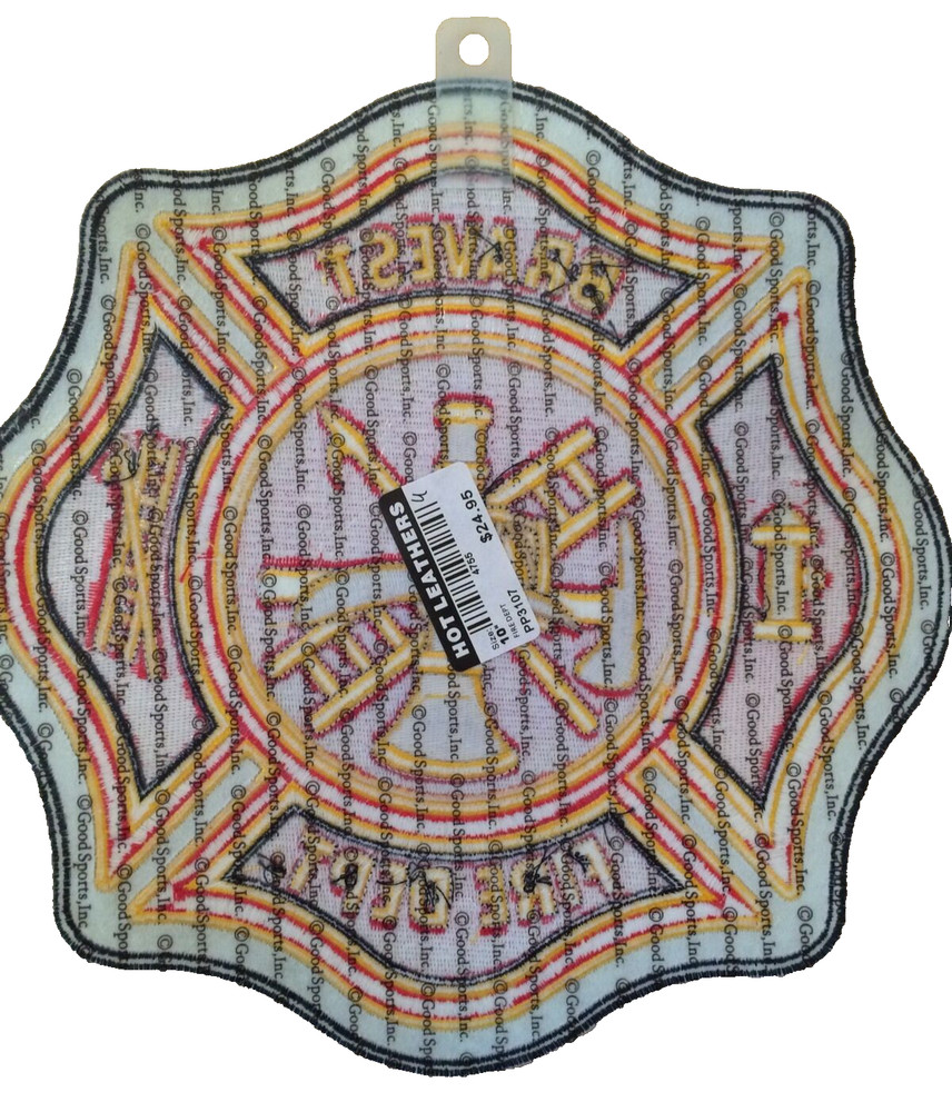 Fire Department Bravest Patch XL Back Patch CLOSEOUT !