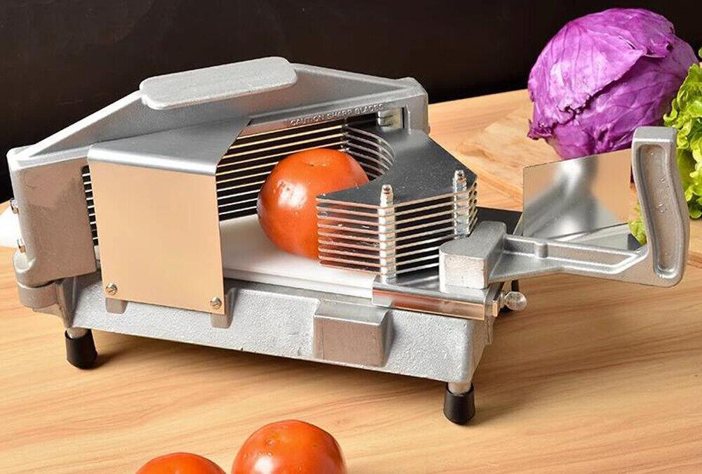 Commercial Manual Fruit & Vegetable Slicer Tomato Fruit Cutting Machine