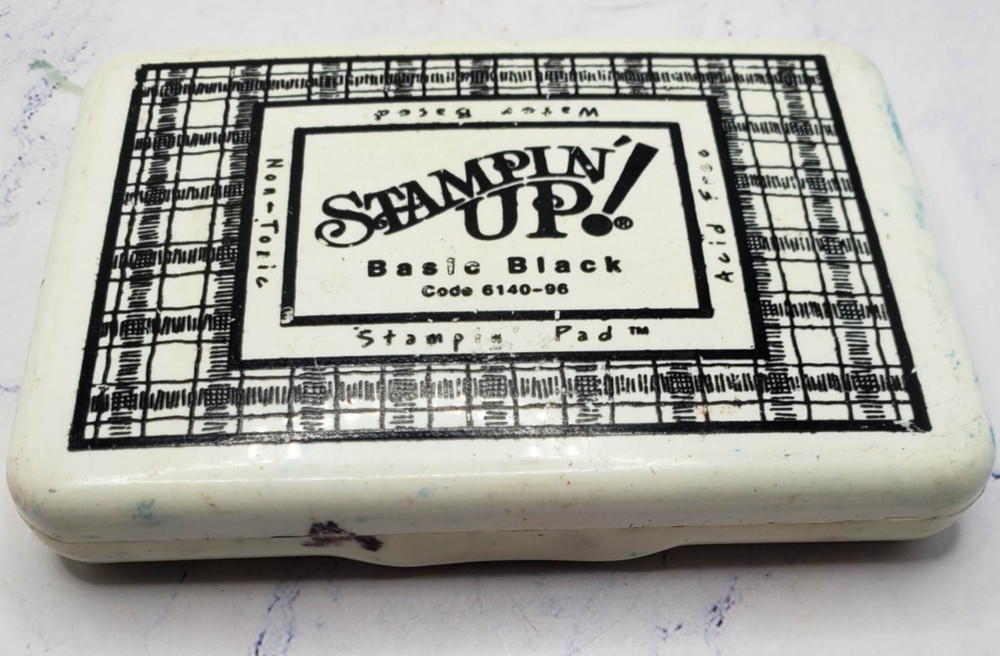 Stampin’ Up! Basic Black Water Based Dye Ink Original Style Pad