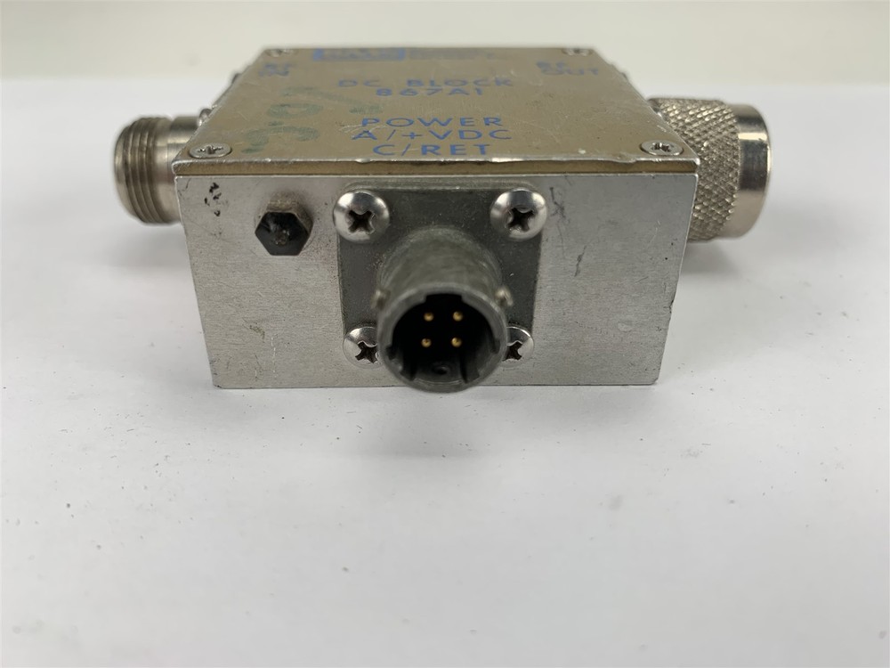BMS Broadcast Microwave DC Block 867A1