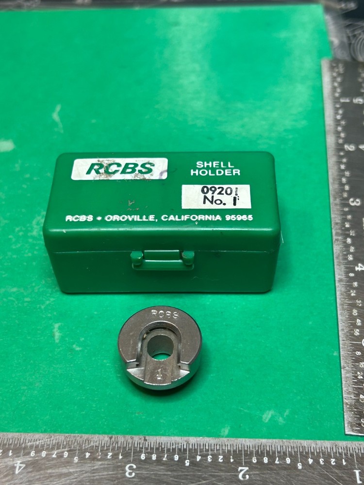 RCBS #1 Shell Holder & Storage Box