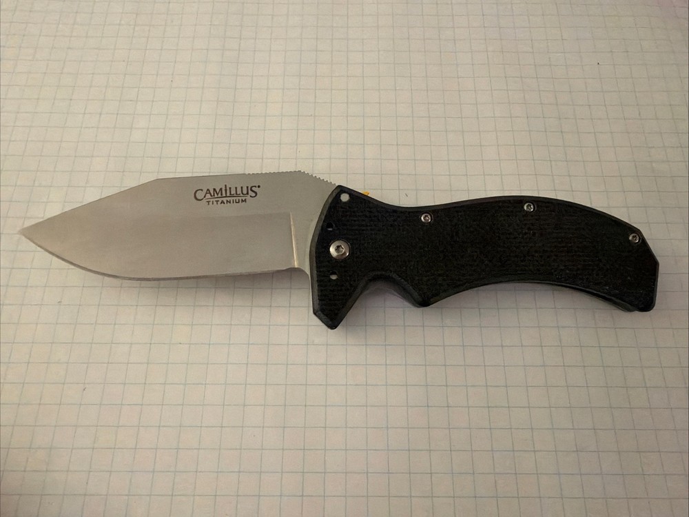 Camillus Titanium Morph Joel Davis Design Folding Pocket Knife