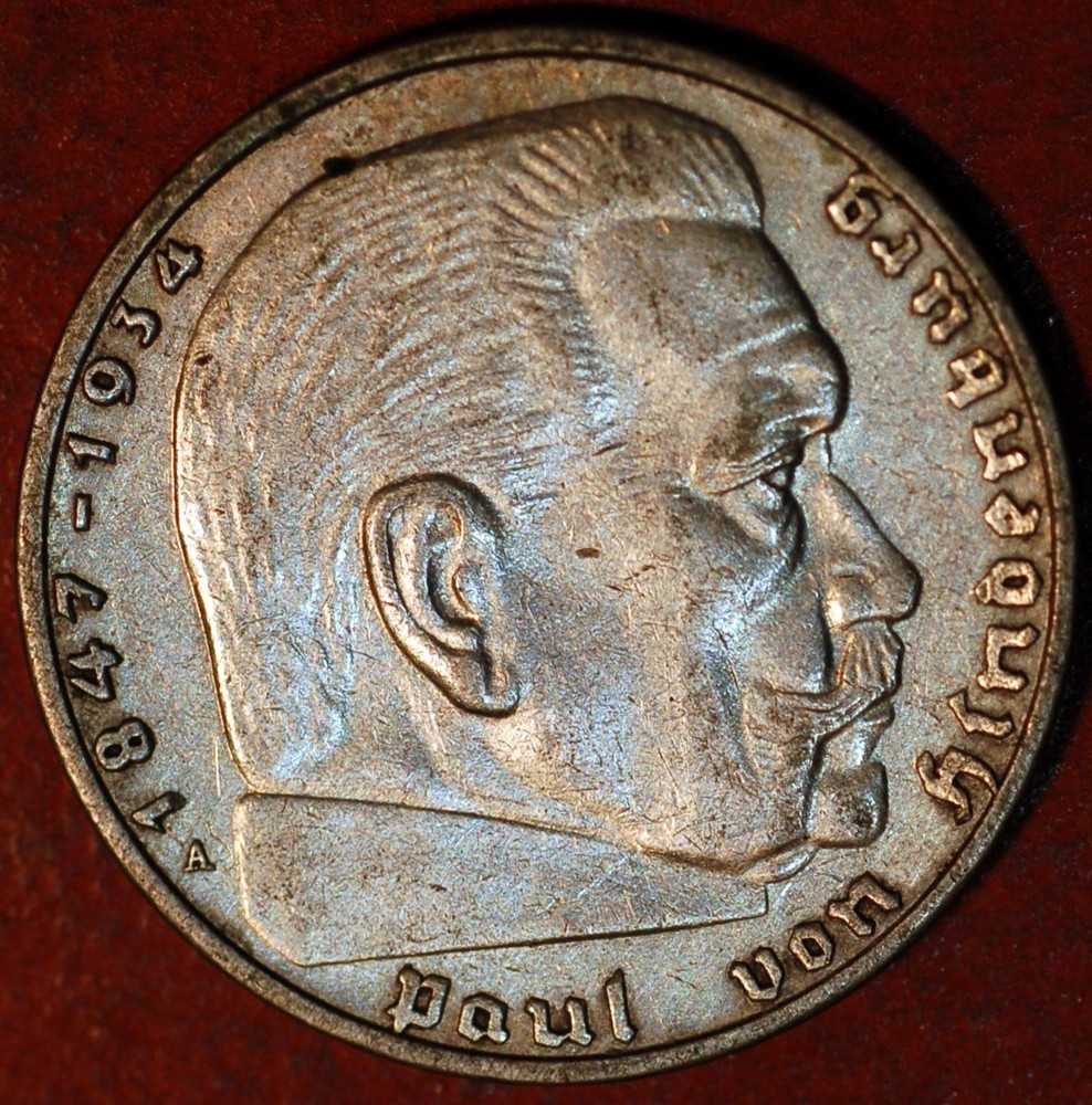 Germany Third Reich 2 Reichsmark 1939 A KM# 93 silver