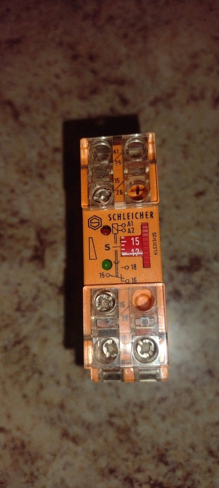 Schleicher KZT 11 Timer, 1.5-30 Seconds, 24 Volt