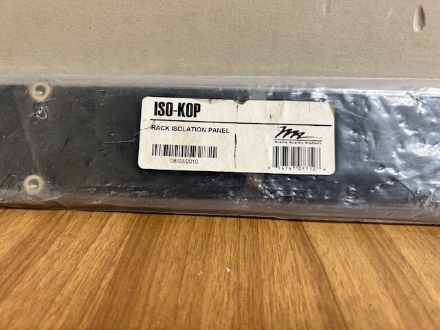 Middle Atlantic ISO-KOP Rack Isolating Panel