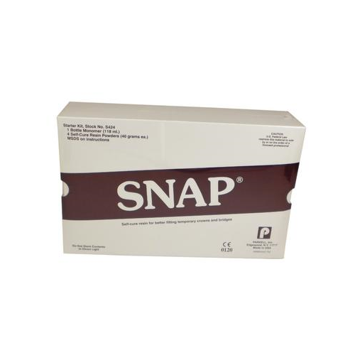 Parkell S424 SNAP Temporary Crown & Bridge Material Introductory Dental Kit