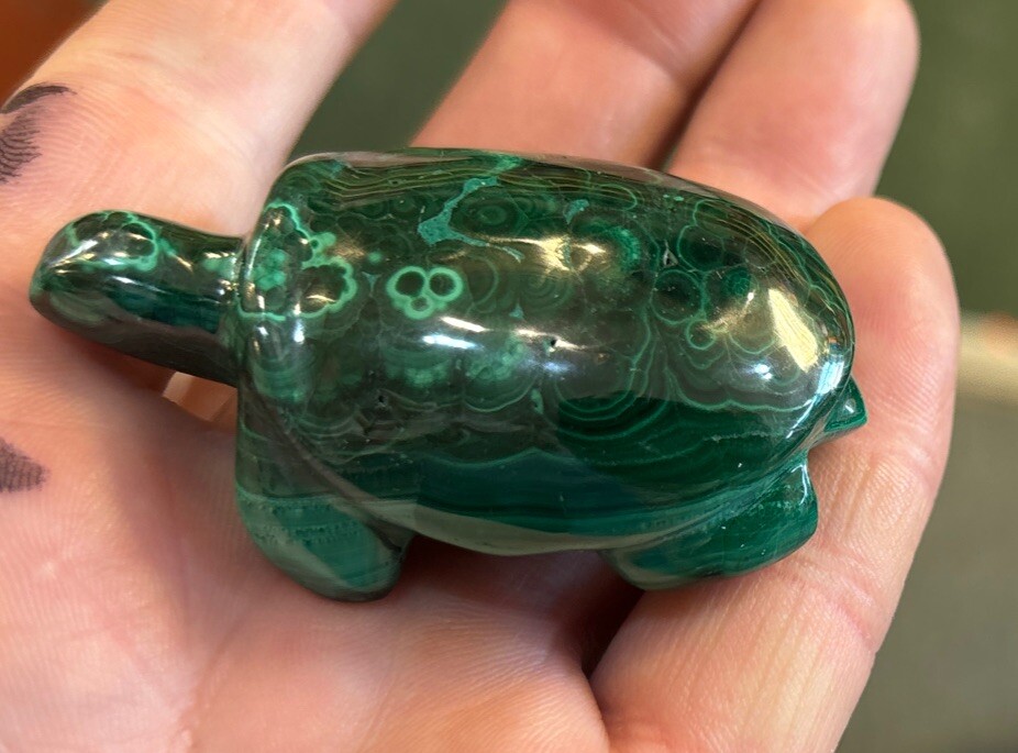 2” Malachite Turtle