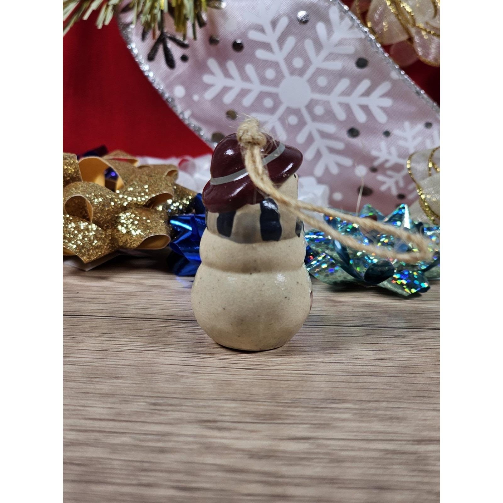 Vintage Snowwoman Ornament Cynthia Personalized Christmas Decor