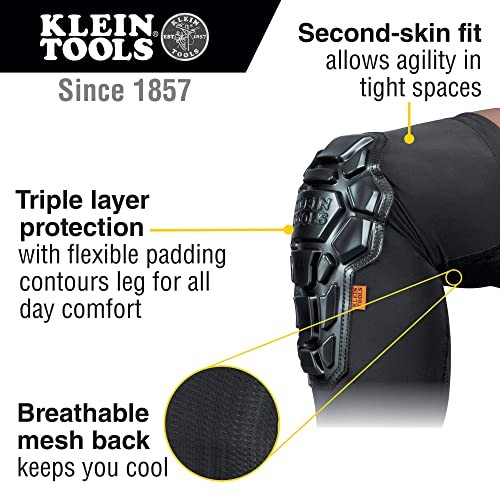 Work Knee Pads Support Sleeves Heavy Duty