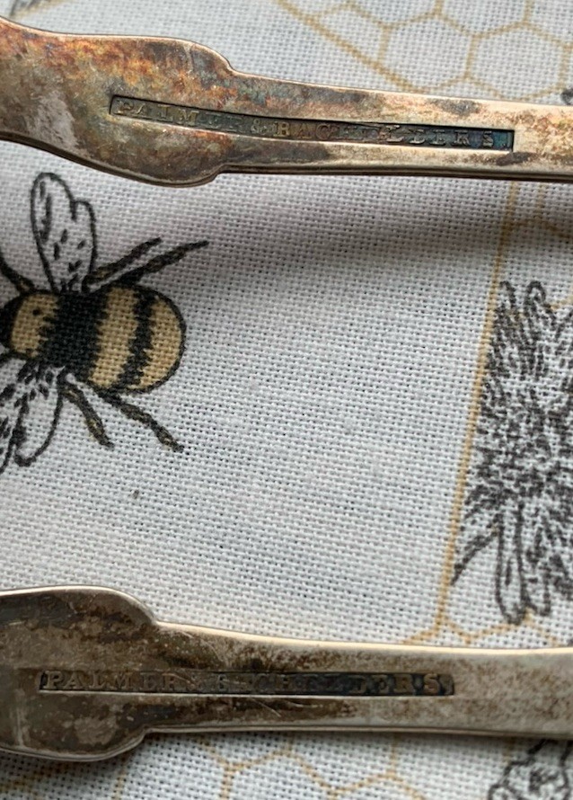 Antique Coin Silver Spoons Set Lot of 10 Palmer & Bachelders, Myers, Goddard…