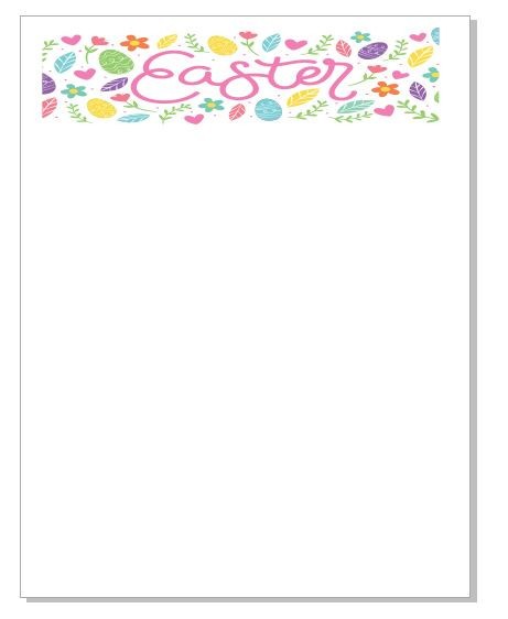 Easter Notepad NP51