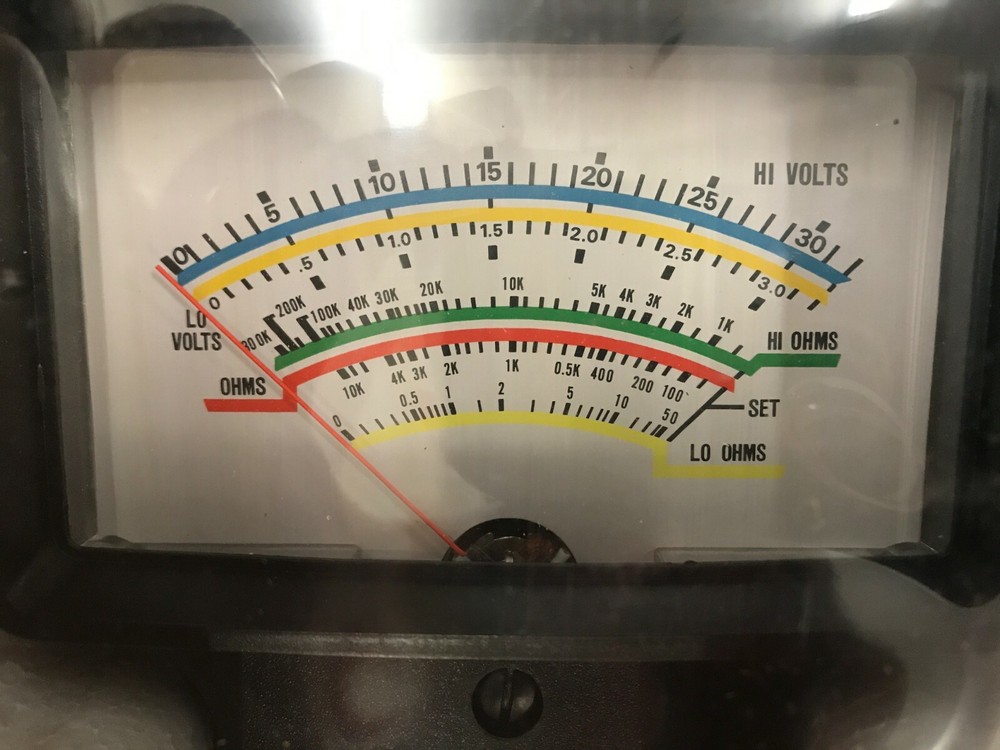 Ignittion & Battery Test 5 Function High-Low OHM VOLT Tester Dixco #1859 6-32v