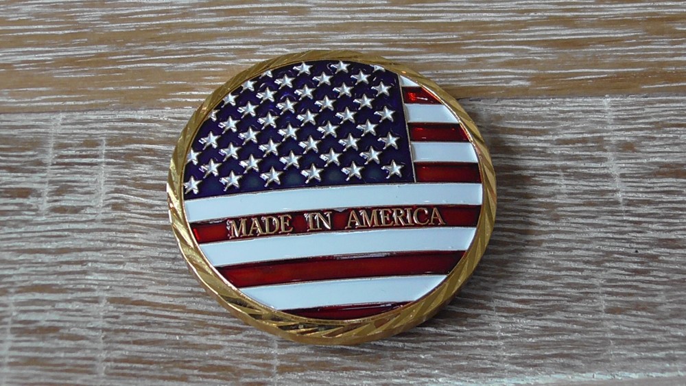KELSO Technologies Made In America Challenge Coin #B490