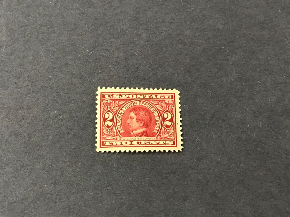 Seward 2 Cent US Stamp - Unused / Hinged