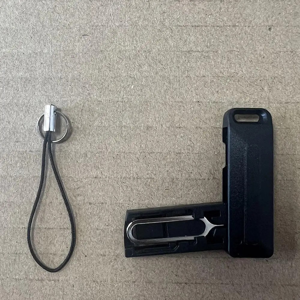 Multi-Function SIM Card Storage Case with Ejector Pin and Lanyard for TF Card