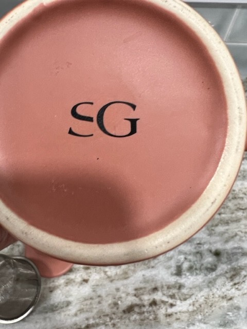 SG Earthenware Teapot New Open Box