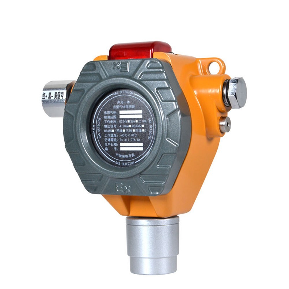 H2S Detector Fixed Hydrogen Sulfide Gas Detector with 0-100PPM Flame-proof Type
