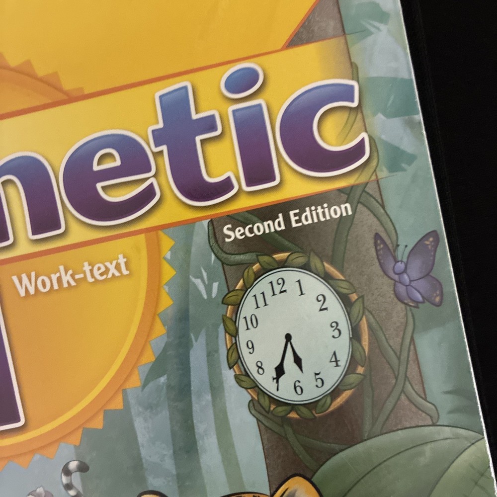 A Beka Arithmetic 1 Student Set - Unbound Student Worktext & Tests Speed Drills