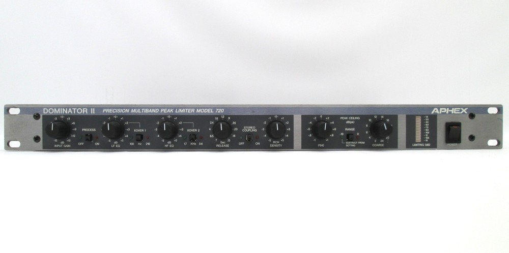 Aphex Dominator II Precision Multiband Peak Limiter - Model 720