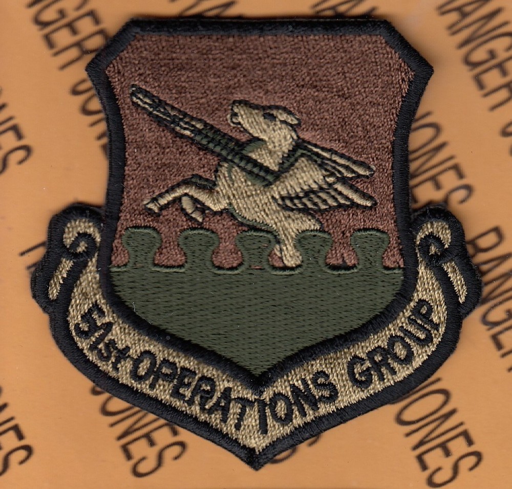 USAF Air Force 51st Operations Group OG 51 FW ~3" OCP No HOOK patch c/e
