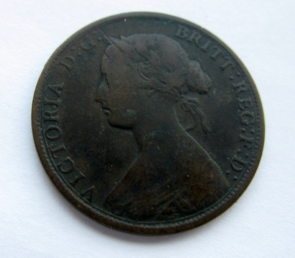 1864 New Brunswick Large One cent