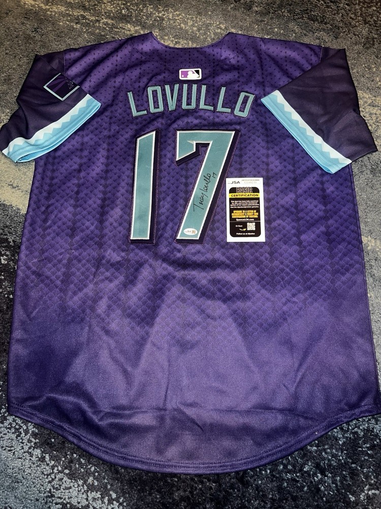 Torey Lovullo Signed Arizona Diamondbacks Jersey Manager JSA Auth