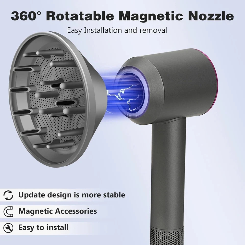 Genuine Dyson Supersonic Diffuser Attachment Hair Dryer Accessory Gray