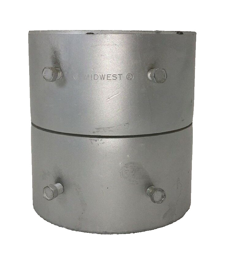 RSCP400 MIDWEST 4" SET SCREW RIGID COUPLING