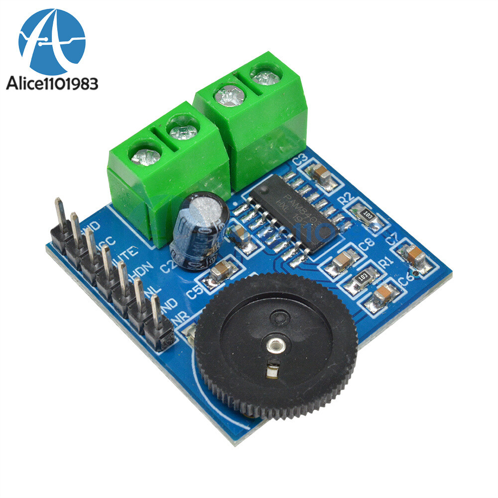 Mini PAM8403 two-channel Double Track Power Amplifier Module Volume Adjustment