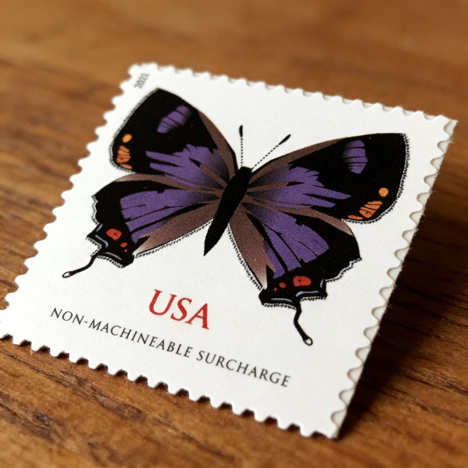 2021 Colorado Hairstreak Butterfly Scott #5568 Non-Machinable - 100 MNH Stamps