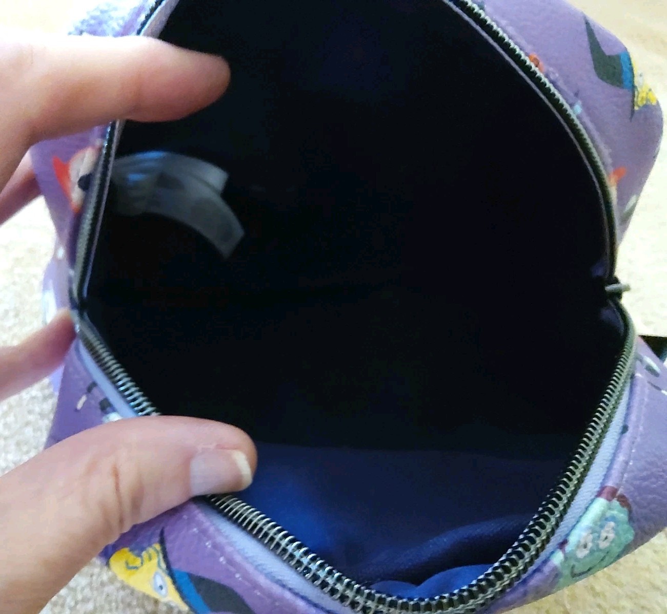 Disney The Nightmare Before Christmas Candy Characters Makeup Bag