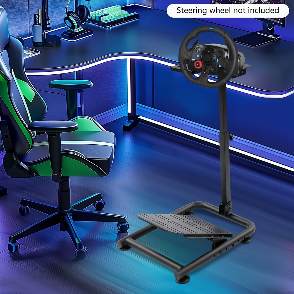 Racing Simulator Stand, Racing Adjustable Steering Wheel Stand Game Training New