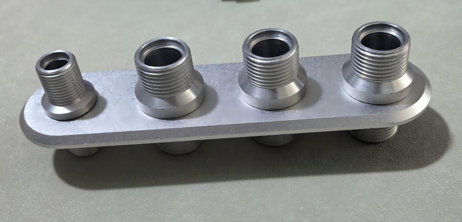 In-Line A/C & Heater Hose Firewall Bulkhead & Fitting O-ring Kit 4 Port Std