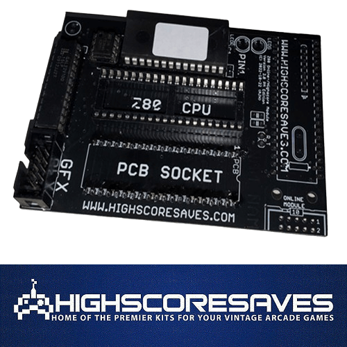 Ms Pacman High Score Save and Free Play Kit - Arcade