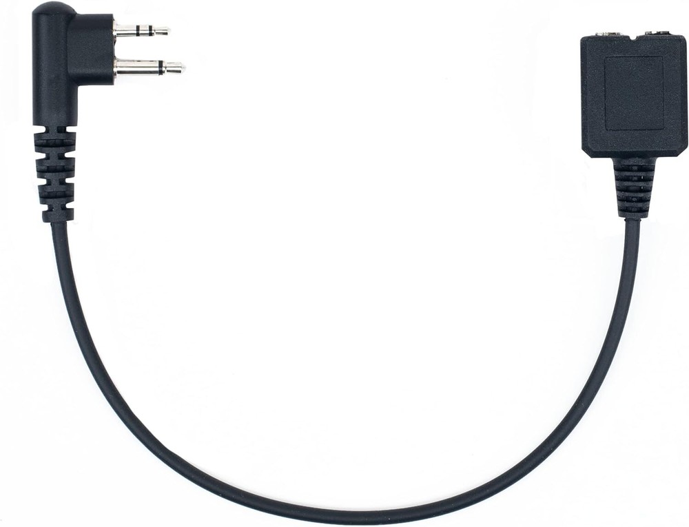 BTECH GMRS-PRO K1 Adaptor Cable for Enhanced Communication Black