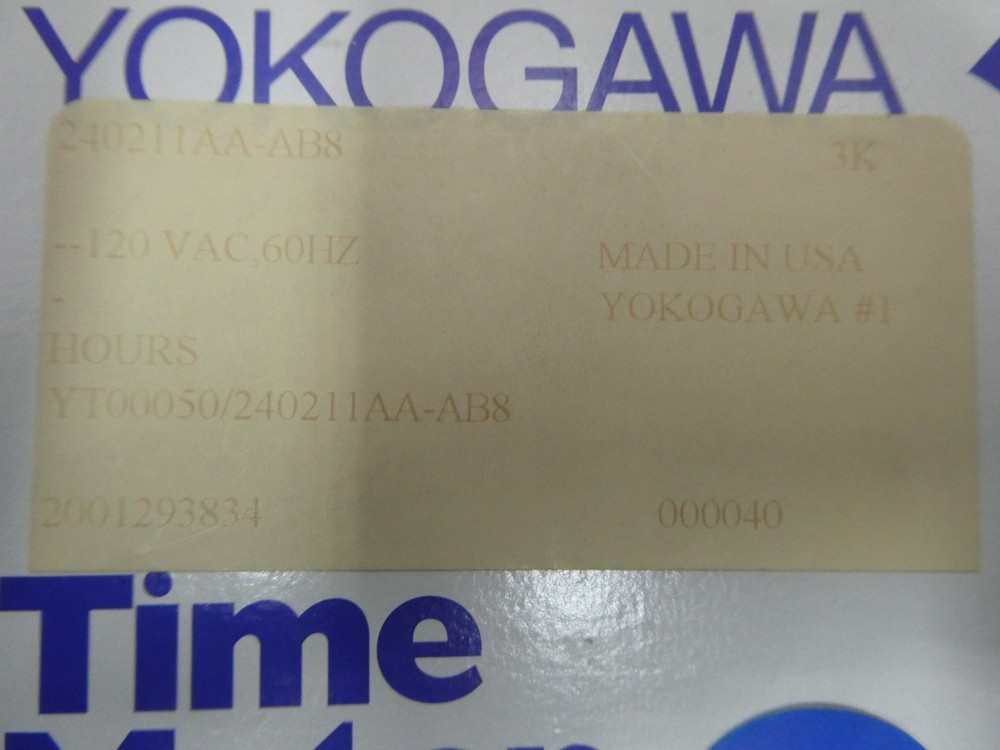 Yokogawa 240211AA-AB8 Time Meter