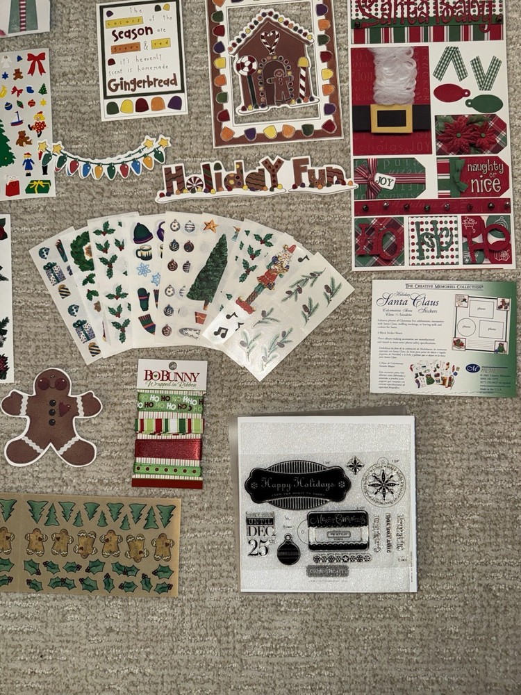 WHIMSICAL CHRISTMAS Embellishments Kit