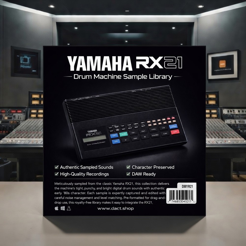 Yamaha RX21 Drum Machine Sample Library