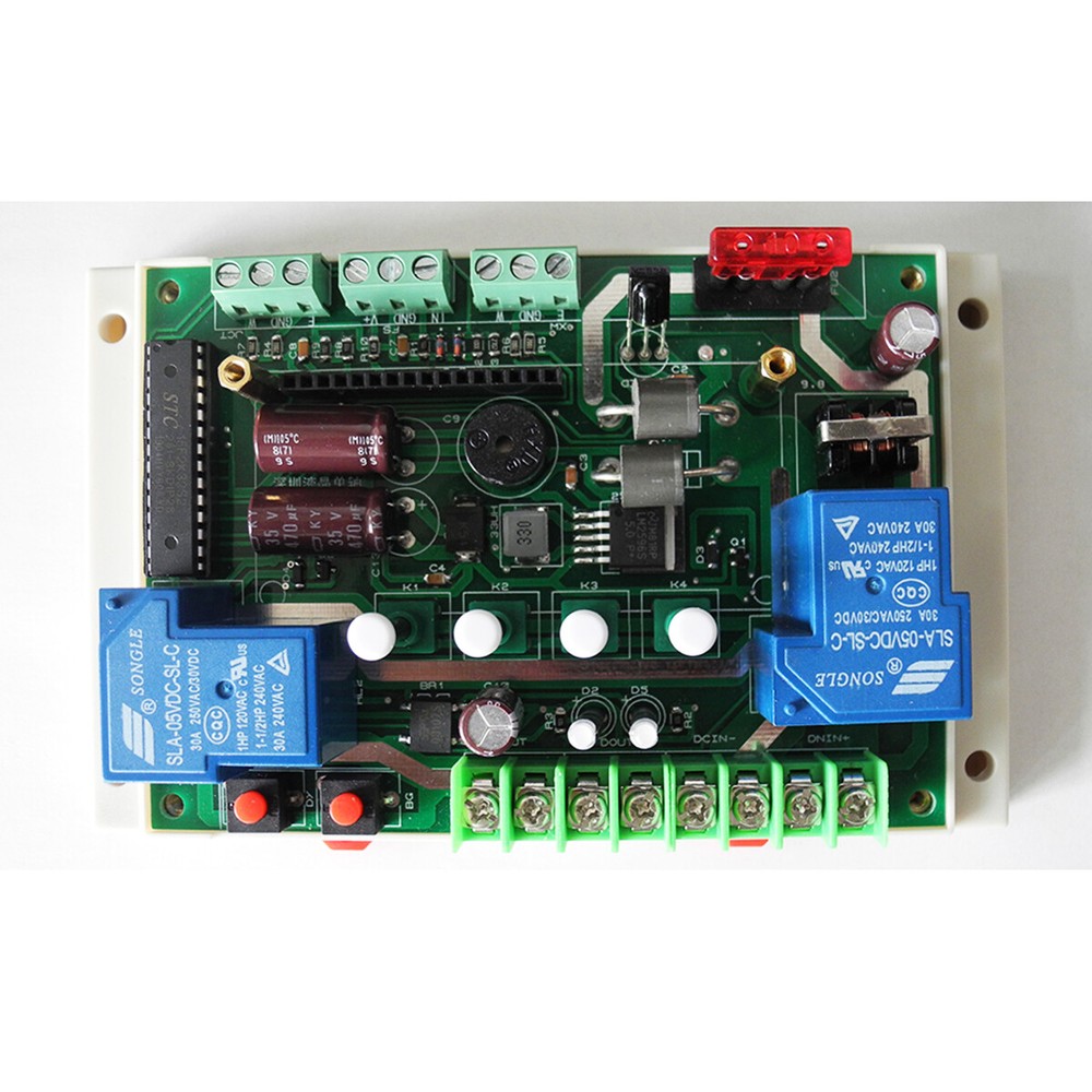 Single Axis Solar Tracker Controller + Wind Sensor + Light Sensor + IR Remote SJ