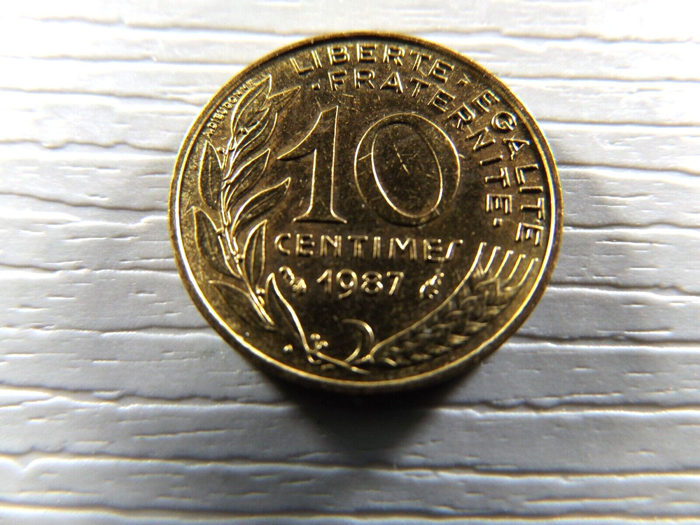FRANCE 1987 10 Cents