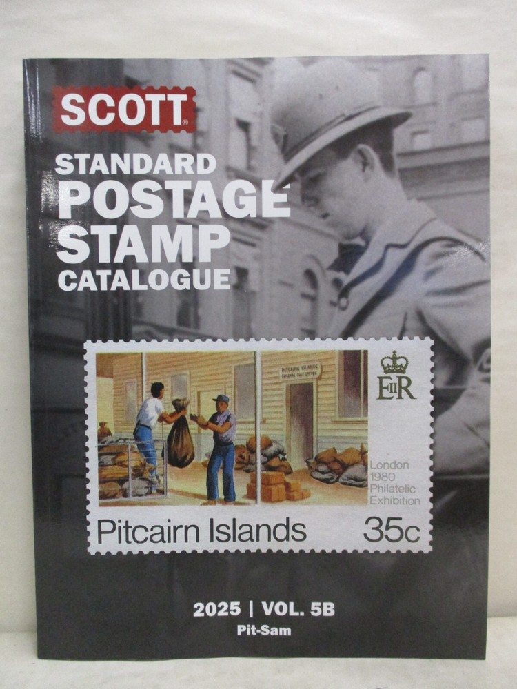 2025 Scott Standard Postage Stamp Catalog Volume 5 A/B Worldwide Countries N-Sam