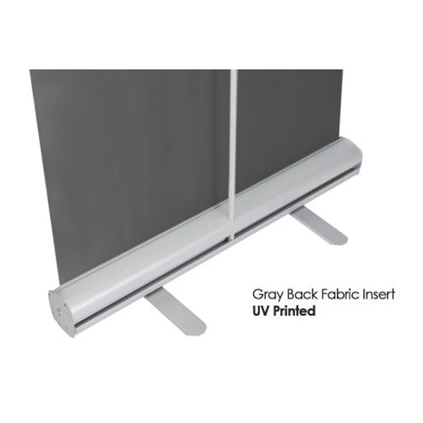 Retractable Roll Up Banner Stand - 23"x 66" - Includes Fabric Print