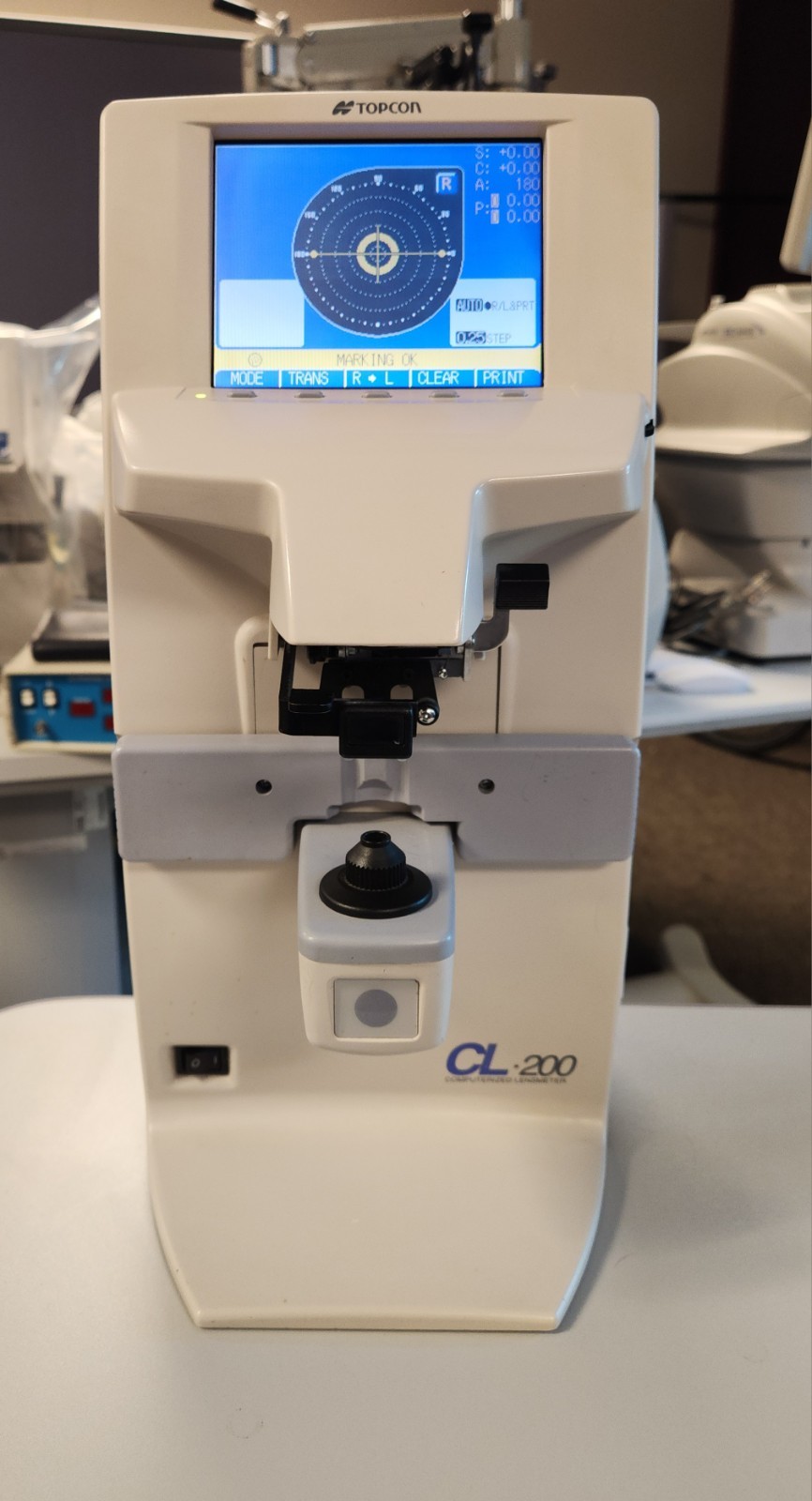 Topcon CL-200 Auto Lensmeter with Built-in Printer