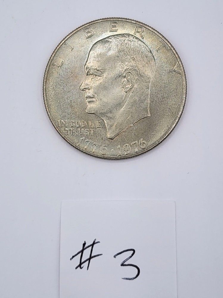 1776-1976 TYPE 2 EISENHOWER DOLLAR UNC
