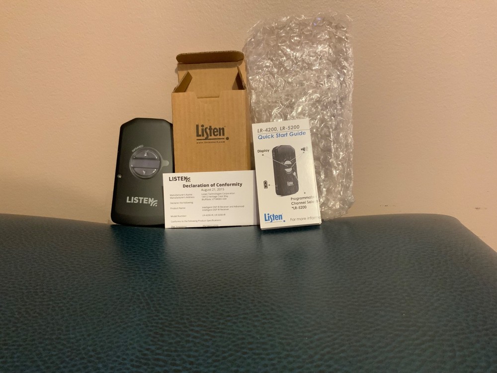 Listen Technologies LR-4200-IR Intelligent DSP IR Reciever