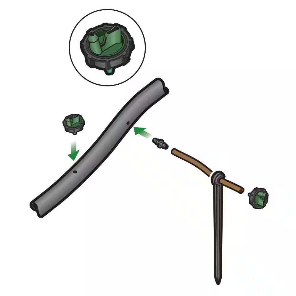 2 GPH Button Dripper (25-Pack)