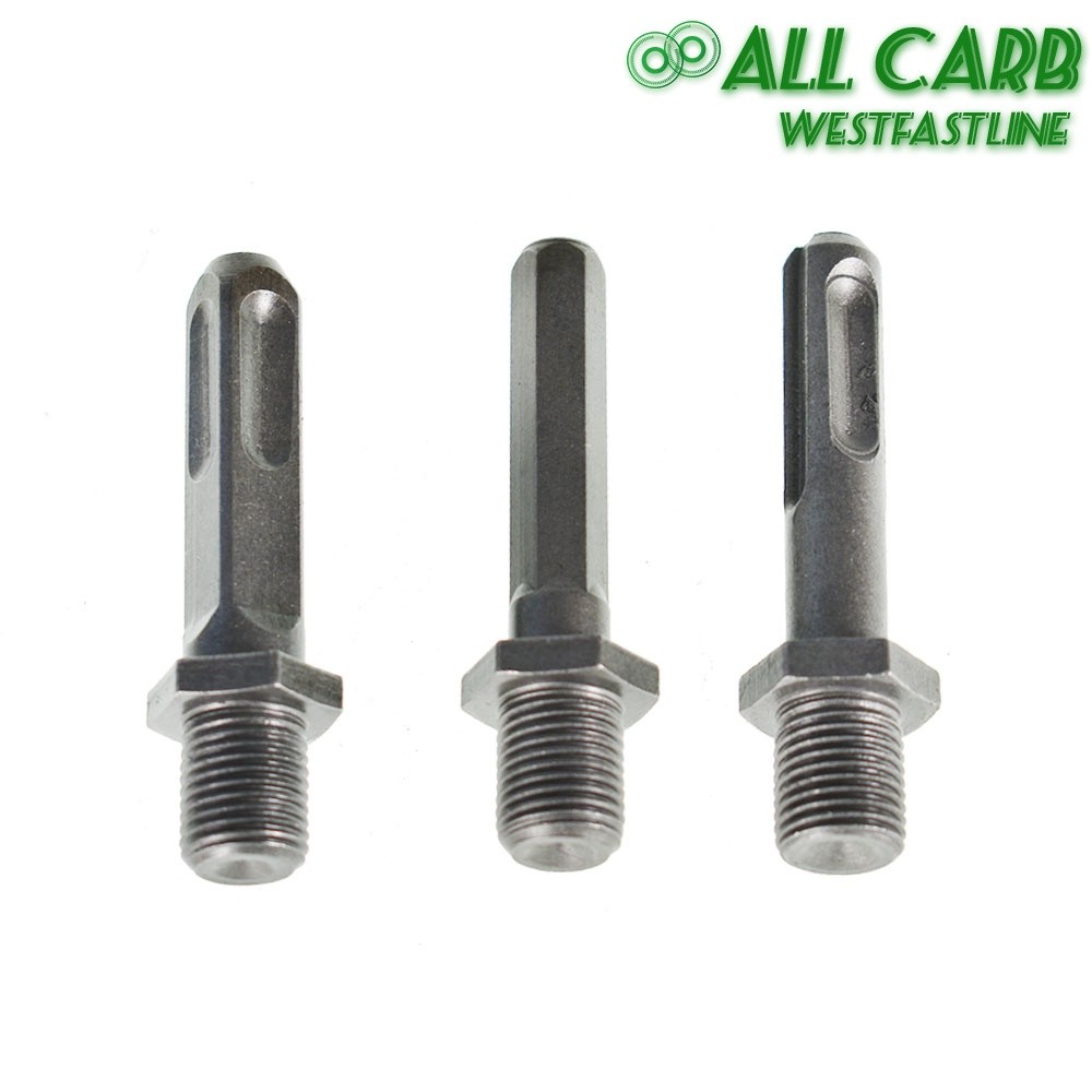 Hex+Square+Round 32mm Firewood Log Splitter Drill Bit Set 3pcs Removable