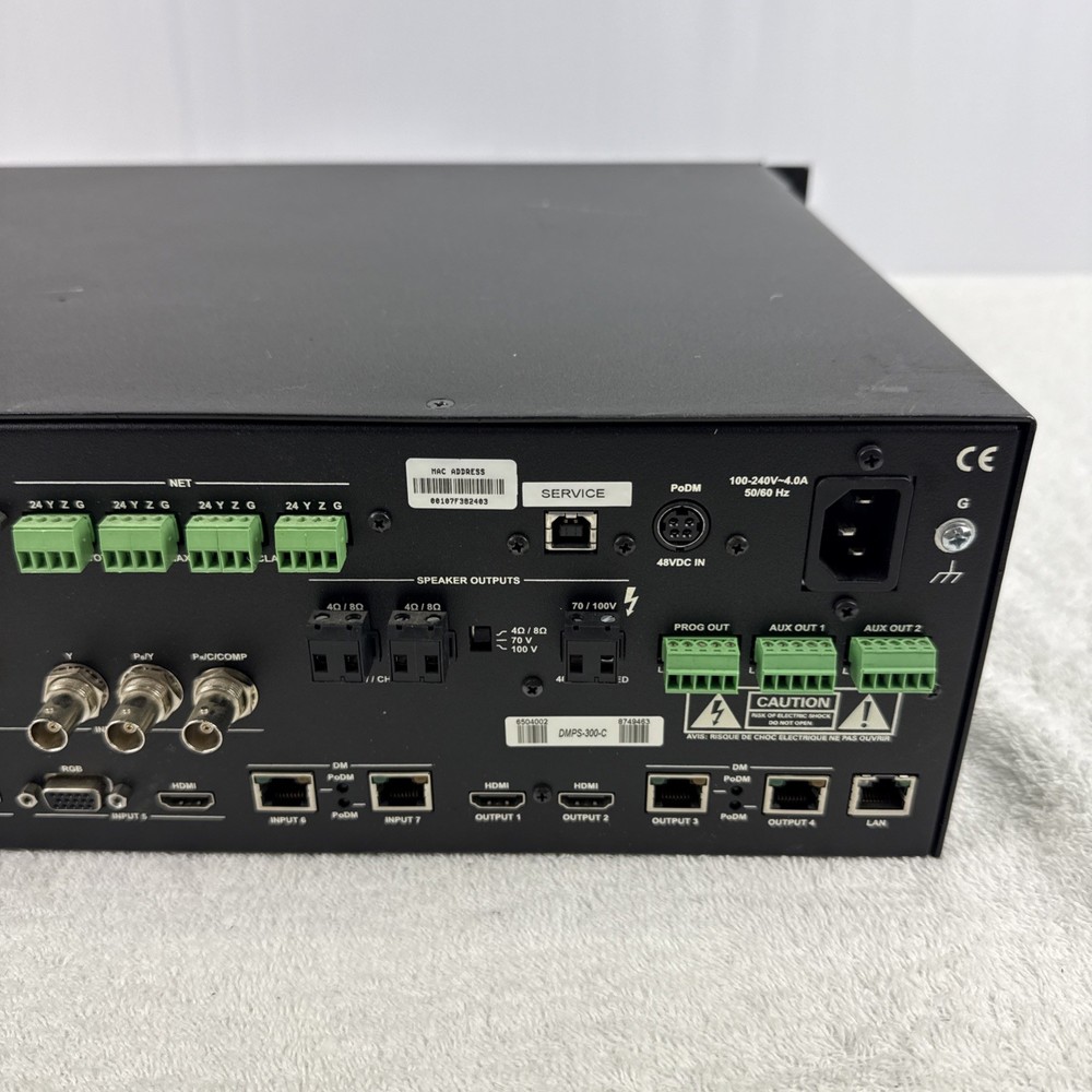 Crestron DMPS-300-C HDMI Digital Media Presentation System